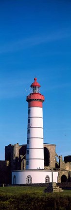Framed Saint Mathieu Lighthouse, Finistere, Brittany, France Print