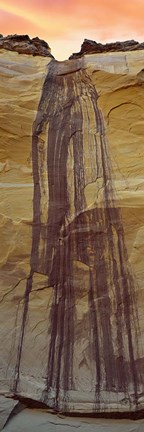 Framed Echo Amphitheatre, Carson National Forest, New Mexico Print