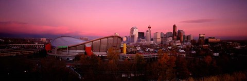 Framed Canada, Alberta, Calgary Print