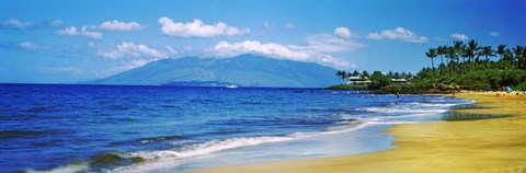 Framed Kapalua Beach, Maui, Hawaii Print