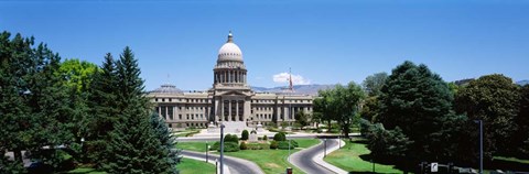 Framed Idaho State Capitol, Boise Print
