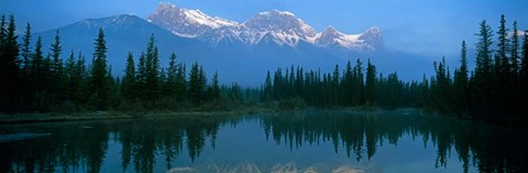 Framed Mount Lawrence Grassi, Alberta, Canada Print