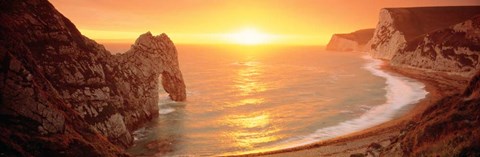 Framed Durdle Door, Dorset England Print