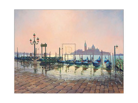 Framed Early Morning from St.Marks (LE) Print