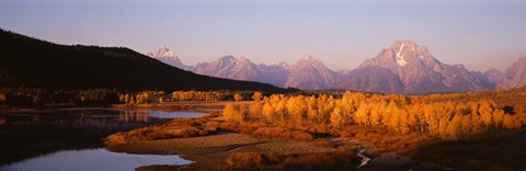 Framed Oxbow Bend Grand Teton National Park, WY Print