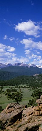 Framed Rocky Mt National Park, CO Print