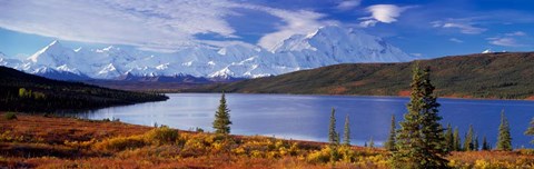 Framed McKinley River, Denali National Park, AK Print