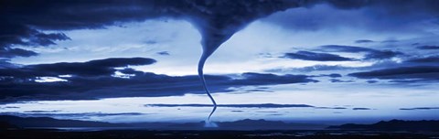 Framed Tornado in the Sky Print
