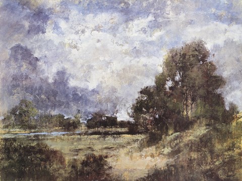 Framed Blue Dawn Print