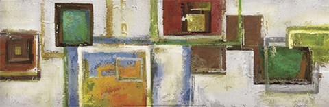 Framed Cubist Sequence Print