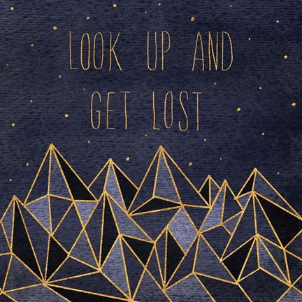 Framed Written in the Stars II Print