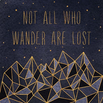 Framed Written in the Stars IV Print