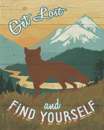 Framed Discover the Wild III Print