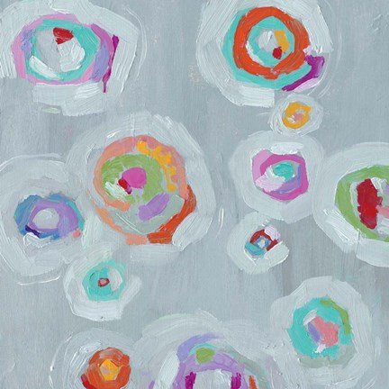 Framed Frolic II Crop Print