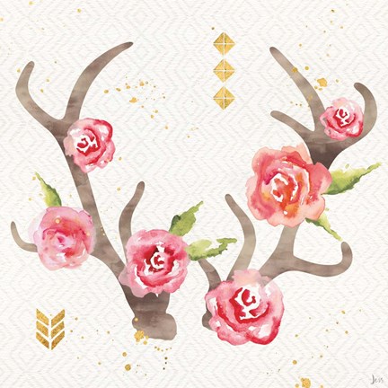 Framed Wild Bohemian III Print