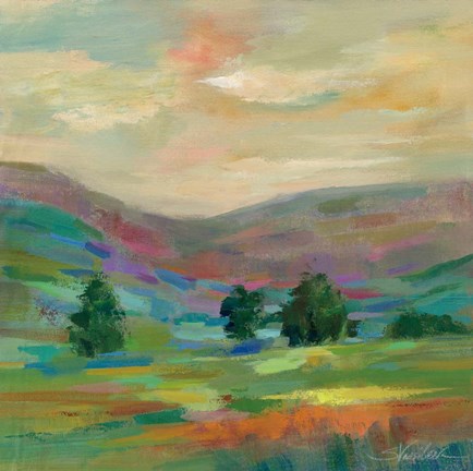 Framed Summer Hues Print