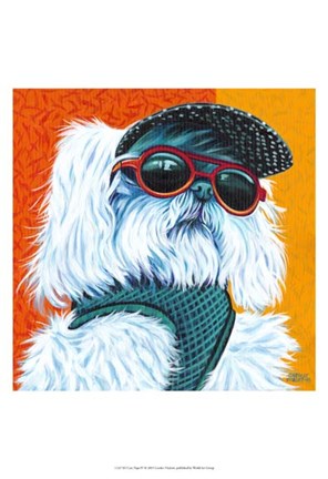 Framed Cute Pups IV Print