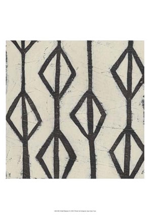 Framed Tribal Patterns II Print