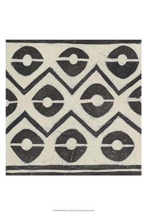 Framed Tribal Patterns IV Print