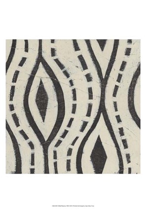 Framed Tribal Patterns VIII Print