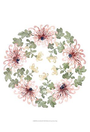 Framed Watercolor Motif II Print