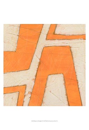 Framed Spectrum Hieroglyph II Print