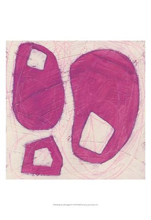 Framed Spectrum Hieroglyph IV Print