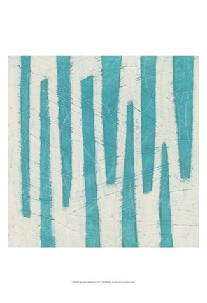 Framed Spectrum Hieroglyph VII Print