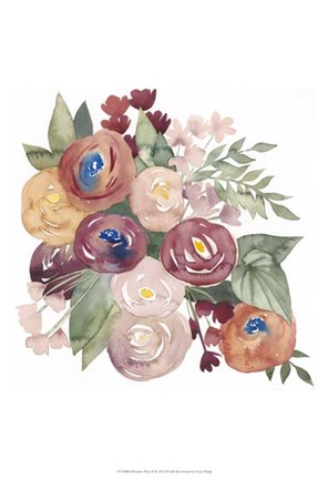 Framed Pirouette Posy II Print