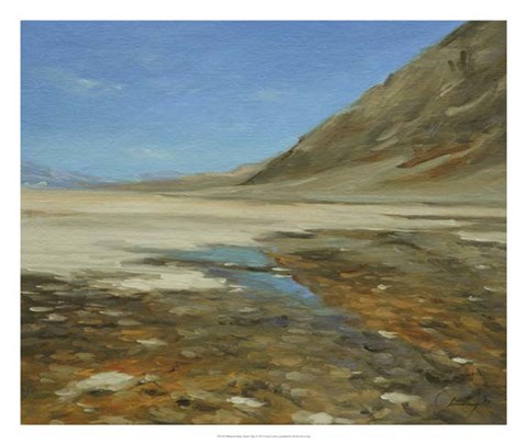 Framed Badwater Basin, Death Valley Print