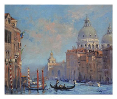 Framed Venice Grand Canal Print