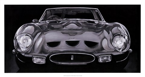 Framed European Sports Car II Print