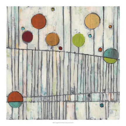 Framed Arpeggio III Print