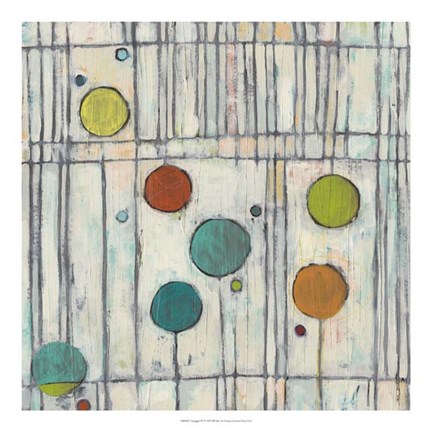 Framed Arpeggio IV Print