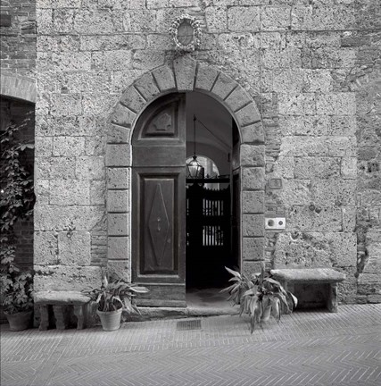 Framed Tuscany I Print