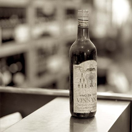 Framed Tuscany Caffe III Print