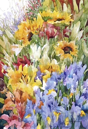 Framed Flower Power Print