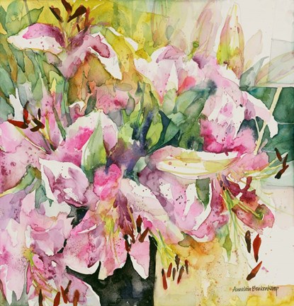 Framed Star Studded Print