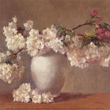 Framed Cherry Blossom Print