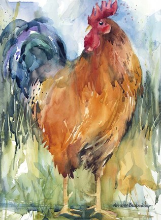 Framed Free Range Print