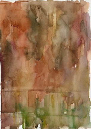 Framed Brown Background Print