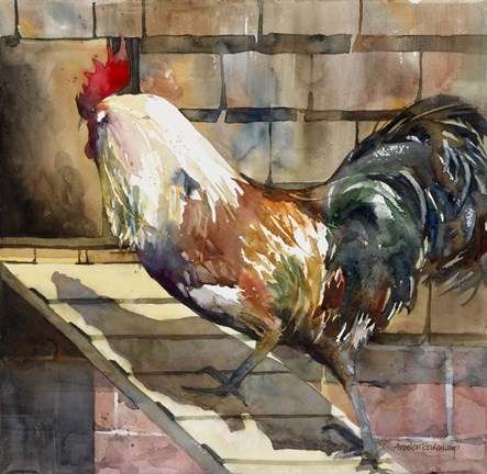 Framed Walking The Plank Print