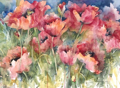 Framed Vermillion Vision Print