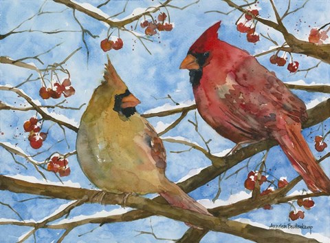 Framed Winter Warmth Print