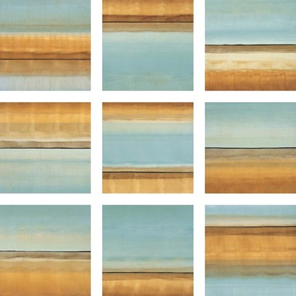 Framed Blue Afternoon Print