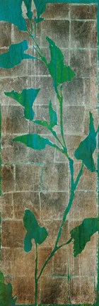 Framed Transparent Leaves II Print