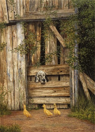 Framed Farmyard Friends Print