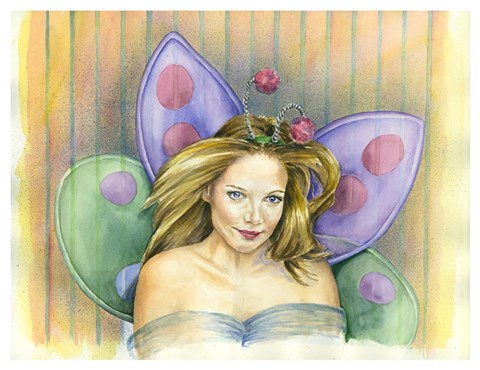 Framed Cute As A Bug Print