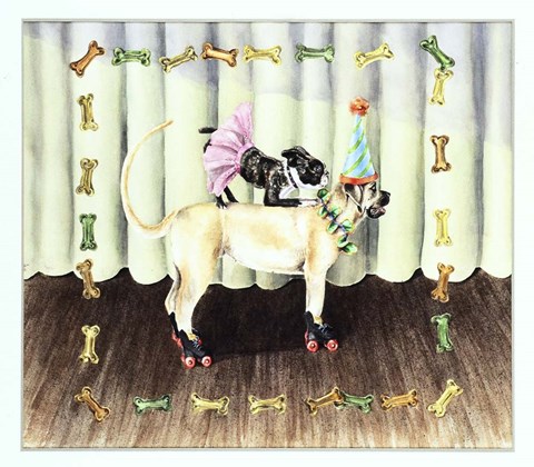 Framed Performers Print