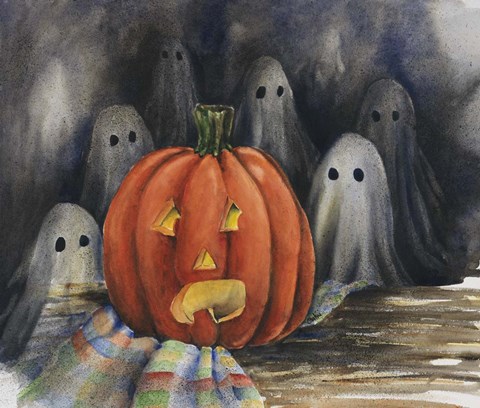 Framed Oooooohh, Ghostly Print